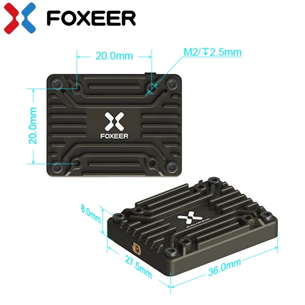 Foxeer 5.8G Reaper Extreme V2  - Foxeer Reaper Extreme 2.5W Vtx review and price