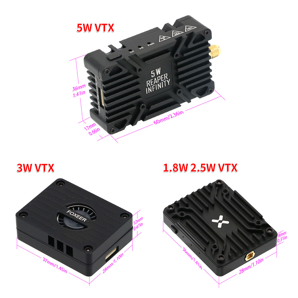Foxeer Reaper Extreme V2 5.8G  - Foxeer Reaper Extreme 2.5W Vtx review and price